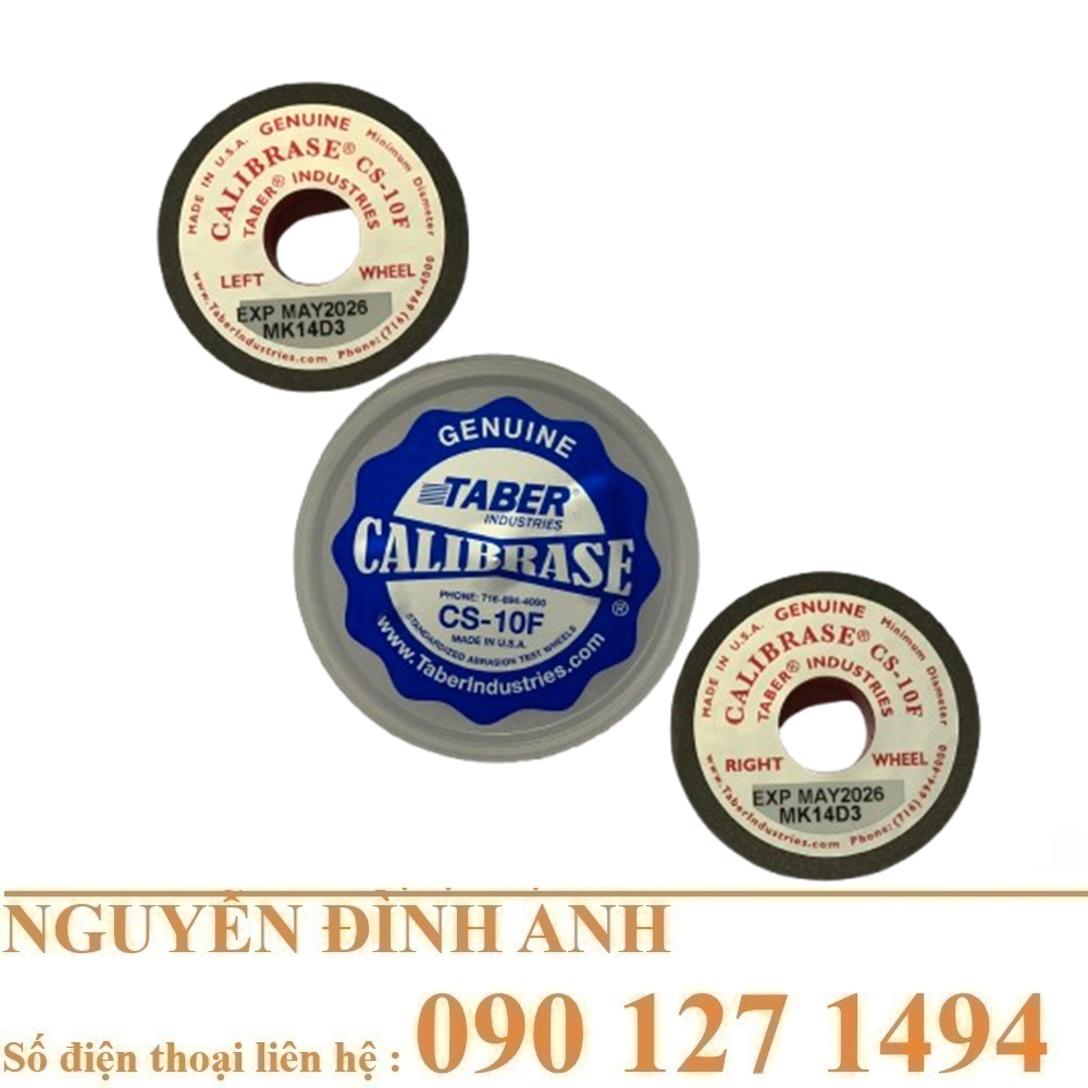 Đá mài Taber CS-10F - Phụ kiện máy kiểm tra mài mòn chuẩn ASTM