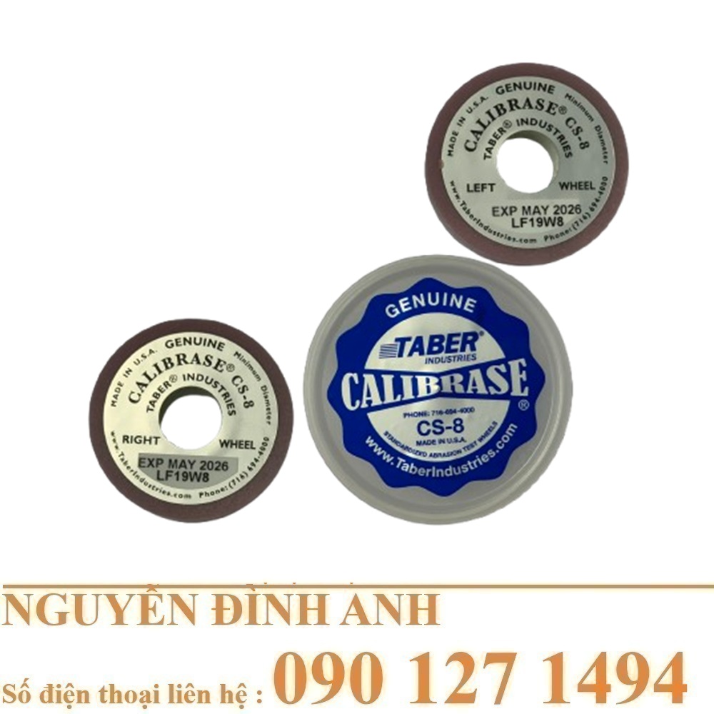 Đá mài Taber CS-8 (2 viên) | Kiểm Tra Độ Bền Vật Liệu