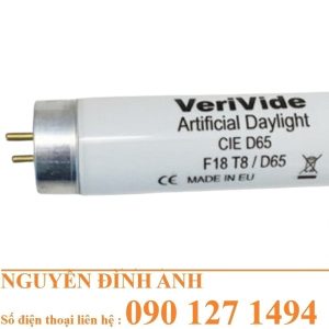 Bóng Đèn D65 Verivide F18T8: Chuẩn Màu Sắc Công Nghiệp