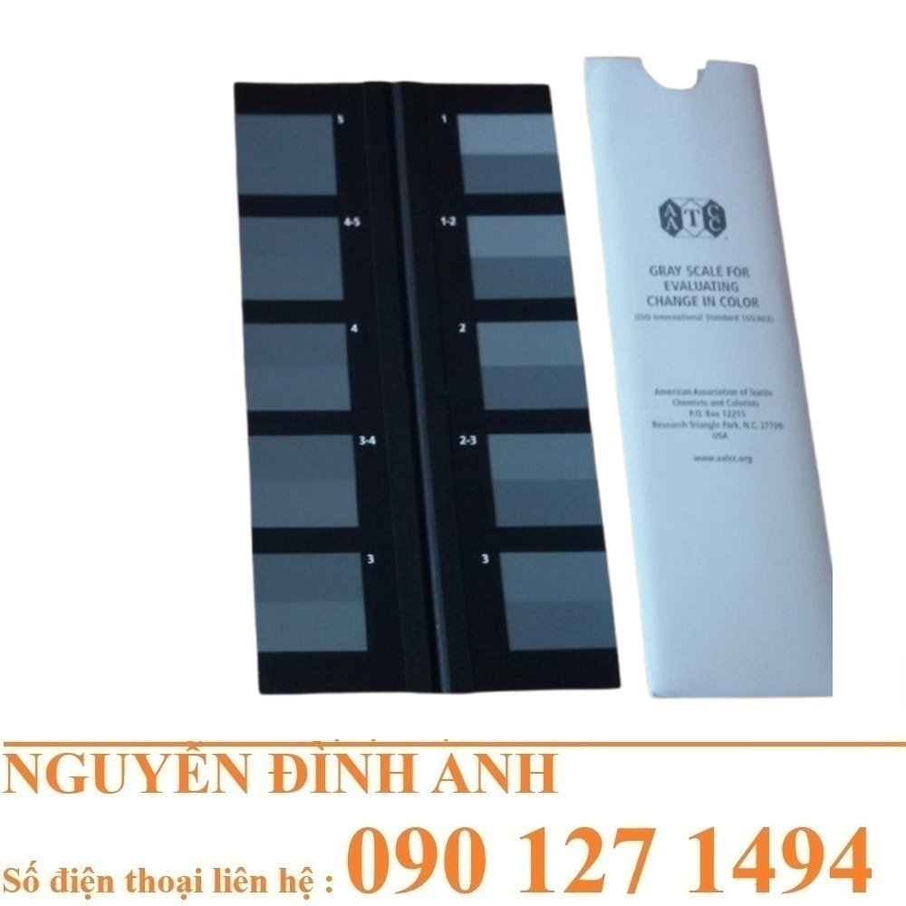 Thước Xám A02: Công Cụ Đo Độ Bền Màu Lý Tưởng Cho Ngành May Mặc