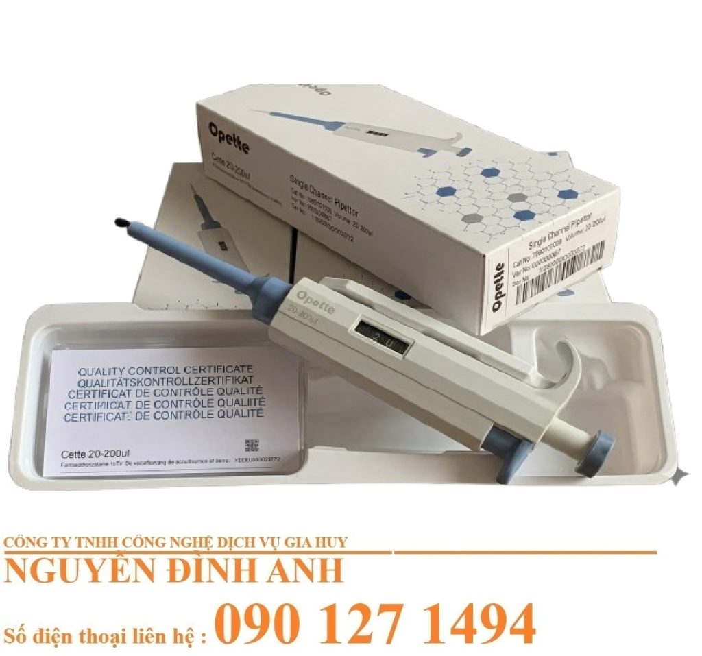 Micropipet Tự Động 1 Kênh - Thiết Bị Phòng Thí Nghiệm Chính Xác